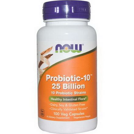 Now Foods, Probiotic-10 25 Billion, 100 Veggie Caps