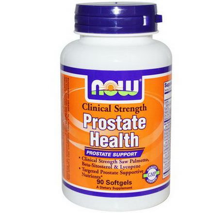 Now Foods, Prostate Health, Clinical Strength, 90 Softgels