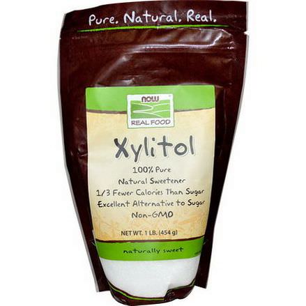 Now Foods, Real Food, Xylitol 454g