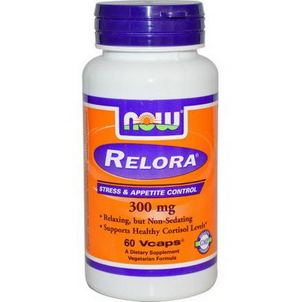 Now Foods, Relora, 300mg, 60 Vcaps