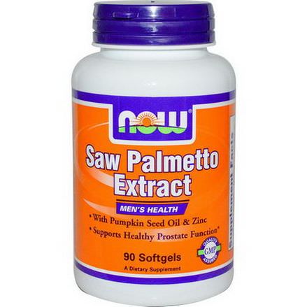 Now Foods, Saw Palmetto Extract, 90 Softgels