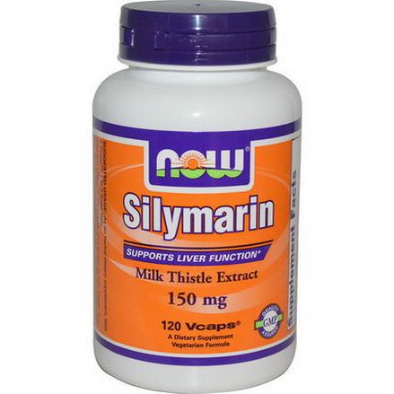 Now Foods, Silymarin, Milk Thistle Extract, 150mg, 120 Vcaps