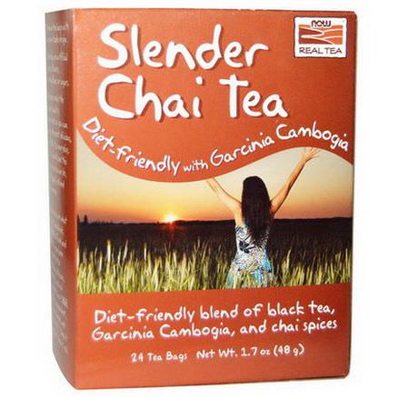 Now Foods, Slender Chai Tea, 24 Tea Bags 48g