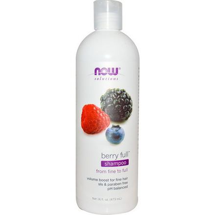 Now Foods, Solutions, Berry Full Shampoo 473ml