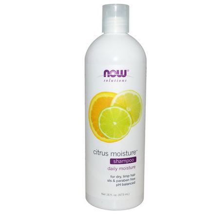 Now Foods, Solutions, Citrus Moisture Shampoo 473ml
