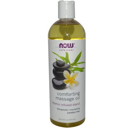 Now Foods, Solutions, Comforting Massage Oil 473ml