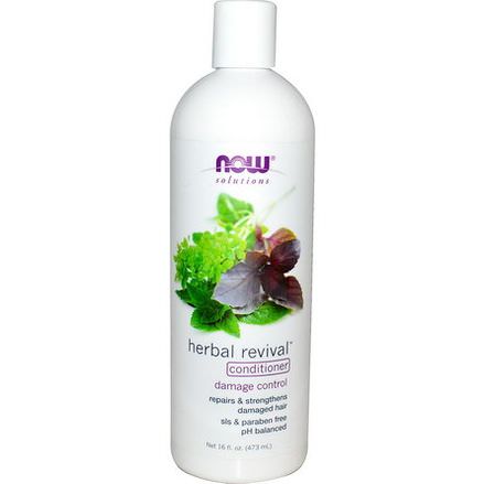 Now Foods, Solutions, Herbal Revival Conditioner 473ml