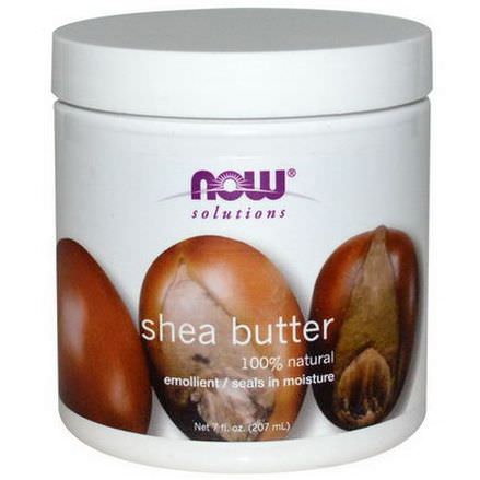Now Foods, Solutions, Shea Butter 207ml