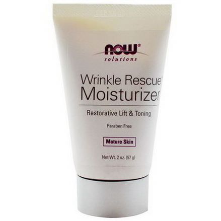 Now Foods, Solutions, Wrinkle Rescue Moisturizer 57g