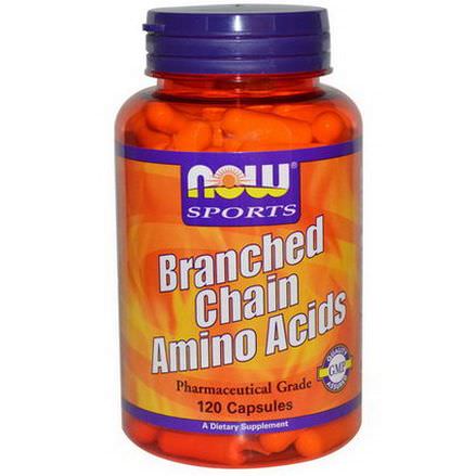 Now Foods, Sports, Branched Chain Amino Acids, 120 Capsules