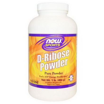 Now Foods, Sports, D-Ribose Powder 454g
