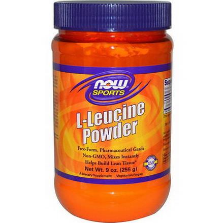Now Foods, Sports, L-Leucine Powder 255g