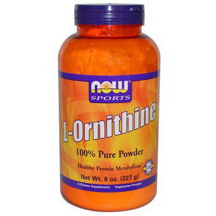 Now Foods, Sports, L-Ornithine, Powder 227g