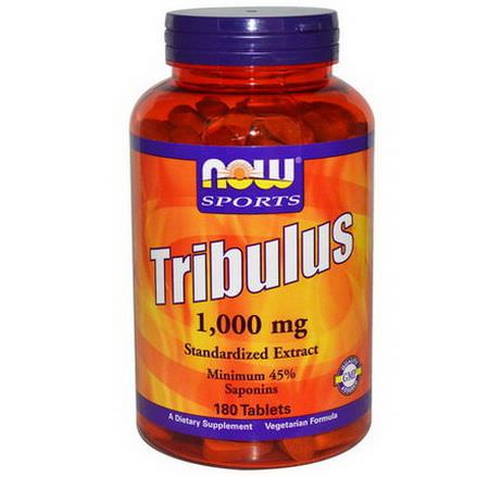 Now Foods, Sports, Tribulus, 1,000mg, 180 Tablets