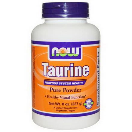 Now Foods, Taurine, Pure Powder 227g