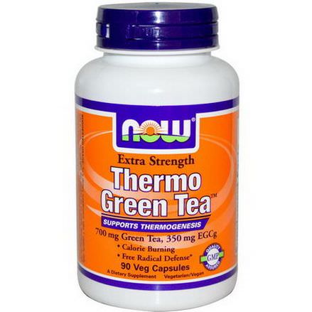 Now Foods, Thermo Green Tea, 90 Veggie Caps