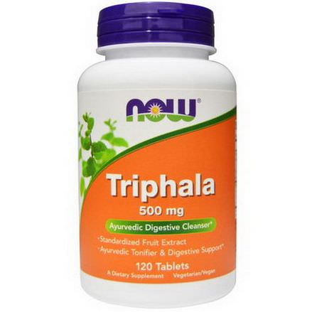 Now Foods, Triphala, 500mg, 120 Tablets