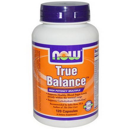 Now Foods, True Balance, High Potency Multiple, 120 Capsules