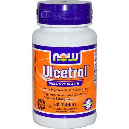 Now Foods, Ulcetrol, 60 Tablets