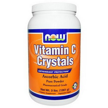 Now Foods, Vitamin C Crystals 1361g
