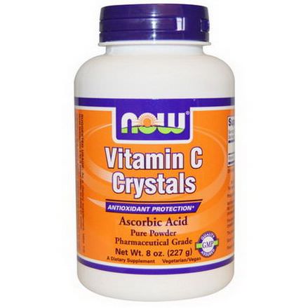 Now Foods, Vitamin C Crystals 227g