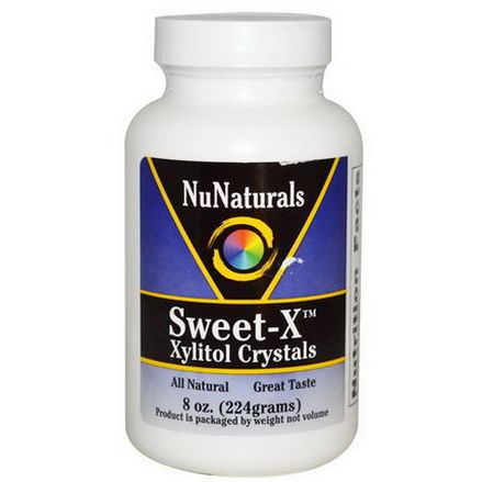 NuNaturals, Sweet-X, Xylitol Crystals 224g