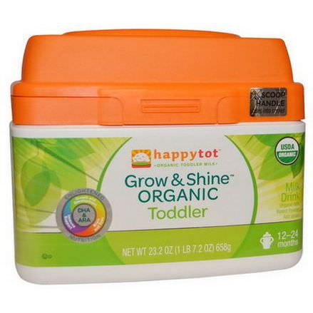Nurture Inc. Happy Baby, Happytot, Organic Milk Based Powder, Grow&Shine Toddler 658g