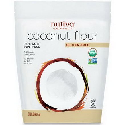 Nutiva, Coconut Flour, Gluten Free 1.36 kg