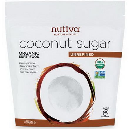 Nutiva, Organic Coconut Sugar 454g