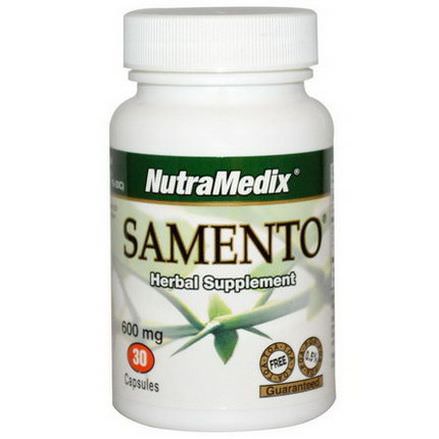 NutraMedix, Samento, Herbal Supplement, 600mg, 30 Capsules