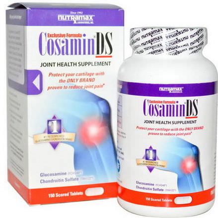 Nutramax, Cosamin DS, Joint Health Supplement, 150 Scored Tablets