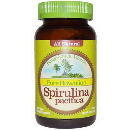 Nutrex Hawaii, Spirulina Pacifica, Pure Hawaiian, Nature's Multi-Vitamin, Powder 142g