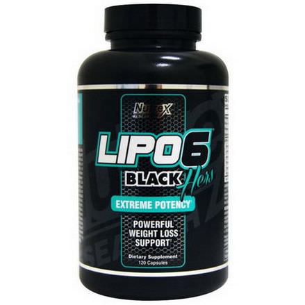 Nutrex Research Labs, Lipo6 Black, Hers, Extreme Potency, 120 Capsules
