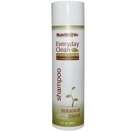 NutriBiotic, Everyday Clean, Shampoo, Botanical Blend 296ml