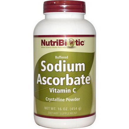 NutriBiotic, Sodium Ascorbate, Crystalline Powder 454g