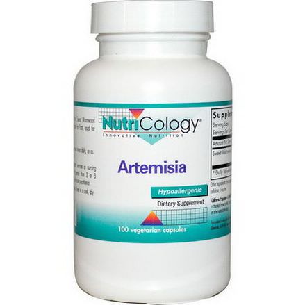 Nutricology, Artemisia, 100 Veggie Caps