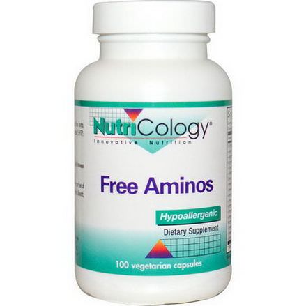 Nutricology, Free Aminos, 100 Veggie Caps
