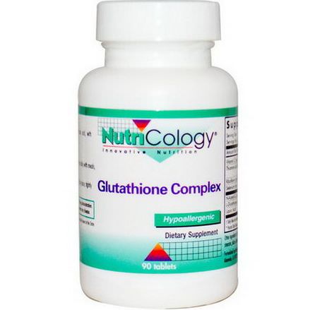 Nutricology, Glutathione Complex, 90 Tablets