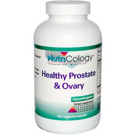 Nutricology, Healthy Prostate&Ovary, 180 Veggie Caps