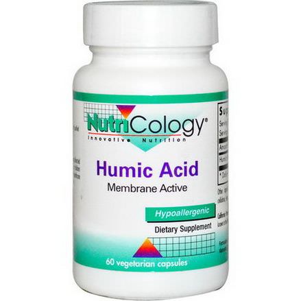 Nutricology, Humic Acid, 60 Veggie Caps