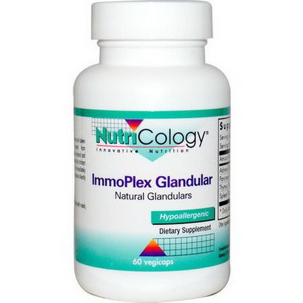 Nutricology, ImmoPlex Glandular, 60 Veggie Caps