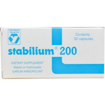 Nutricology, International Yalacta, Stabilium 200, 30 Capsules
