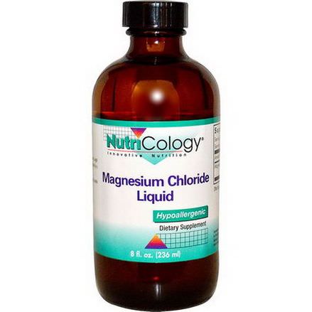 Nutricology, Magnesium Chloride Liquid 236ml