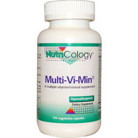 Nutricology, Multi-Vi-Min, 150 Veggie Caps