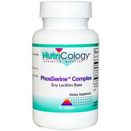 Nutricology, PhosSerine Complex, 90 Softgels