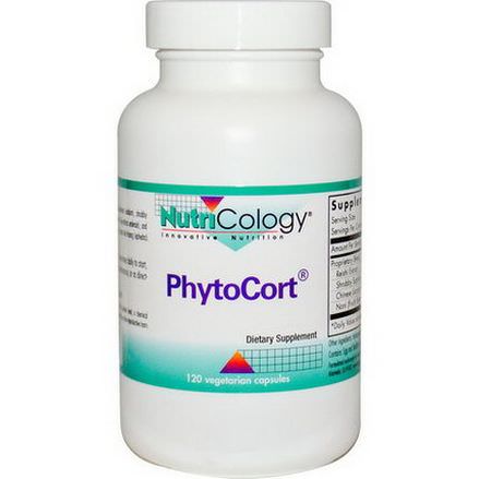 Nutricology, PhytoCort, 120 Veggie Caps