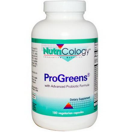 Nutricology, ProGreens, 180 Veggie Caps