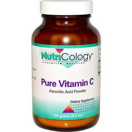 Nutricology, Pure Vitamin C, Powder 120g