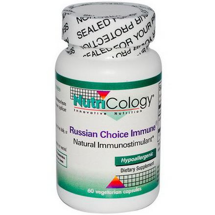 Nutricology, Russian Choice Immune, 60 Veggie Caps