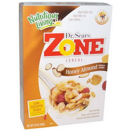 Nutritious Living, Dr. Sears Zone Cereal, Honey Almond 284g